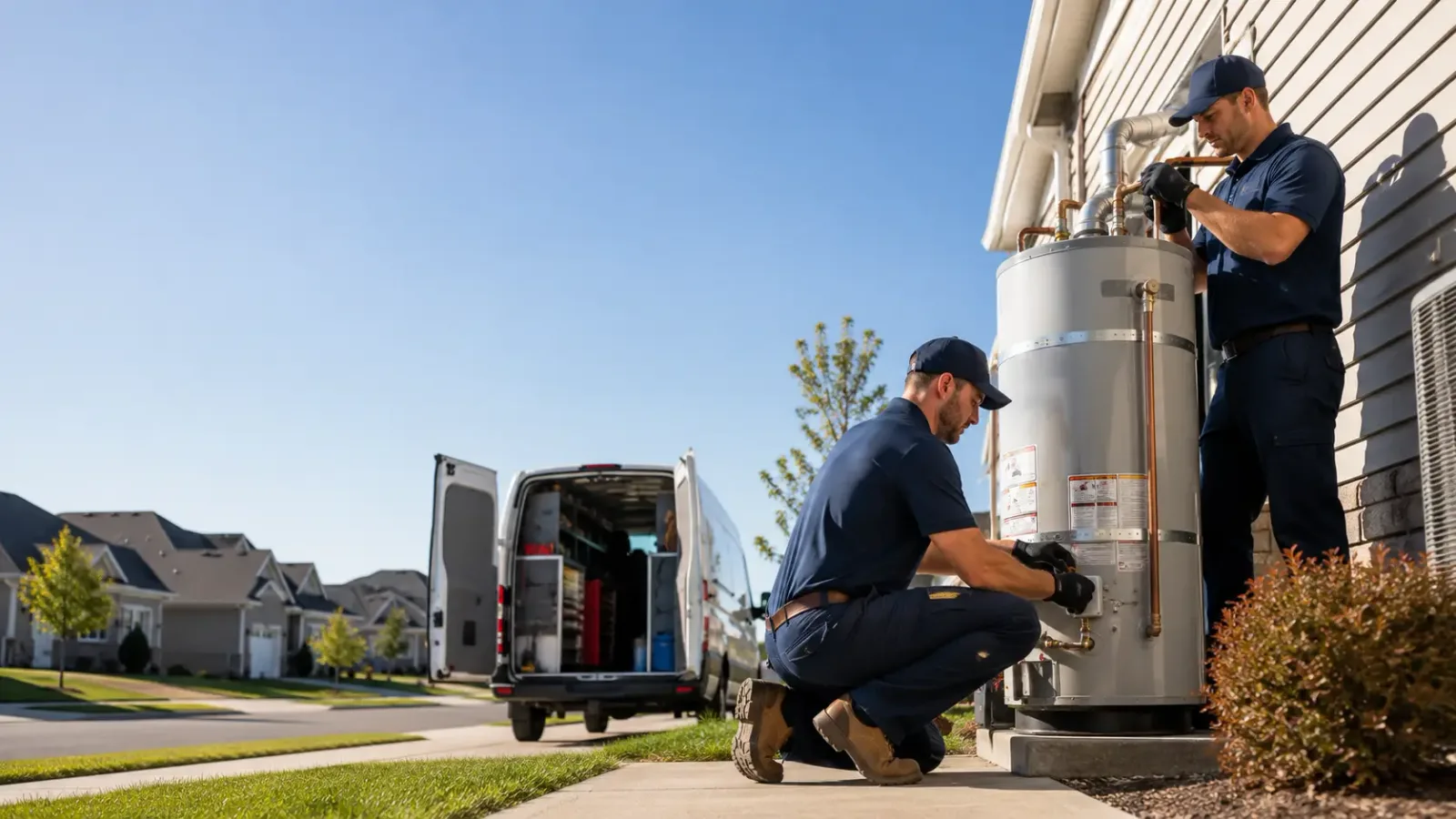 Water Heater Installation in Ottine, TX